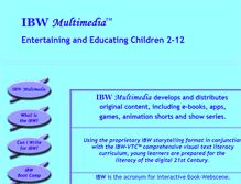 Tablet Screenshot of ibw-books.com